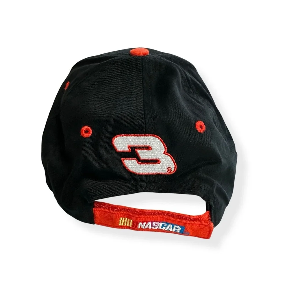 VTG Dale Earnhardt 7 Time NASCAR Champion #3 Vintage Strap back Hat Cap‎ Action